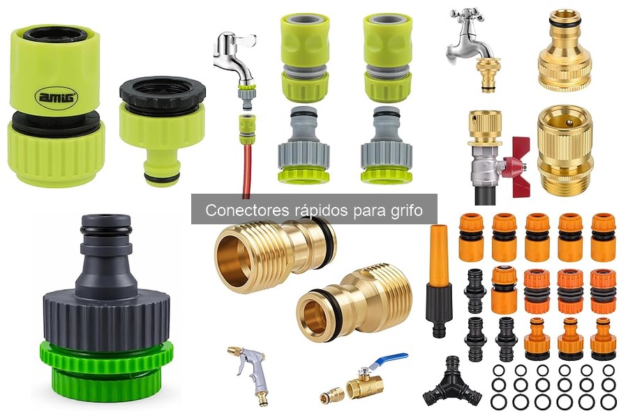 Problemas comunes con conectores rápidos para grifo