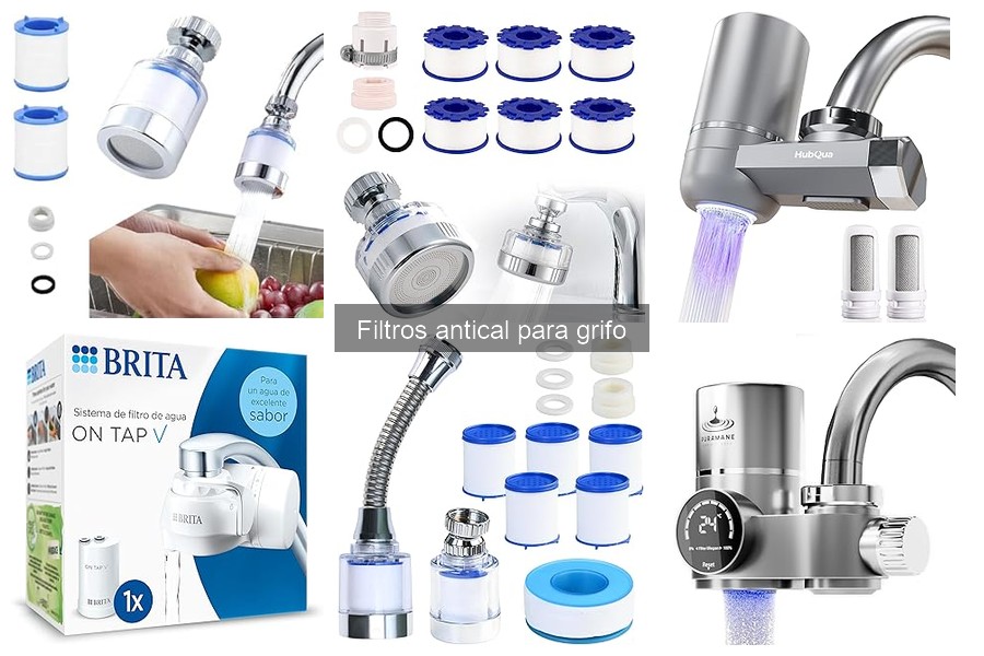 Problemas comunes con filtros antical para grifo y soluciones