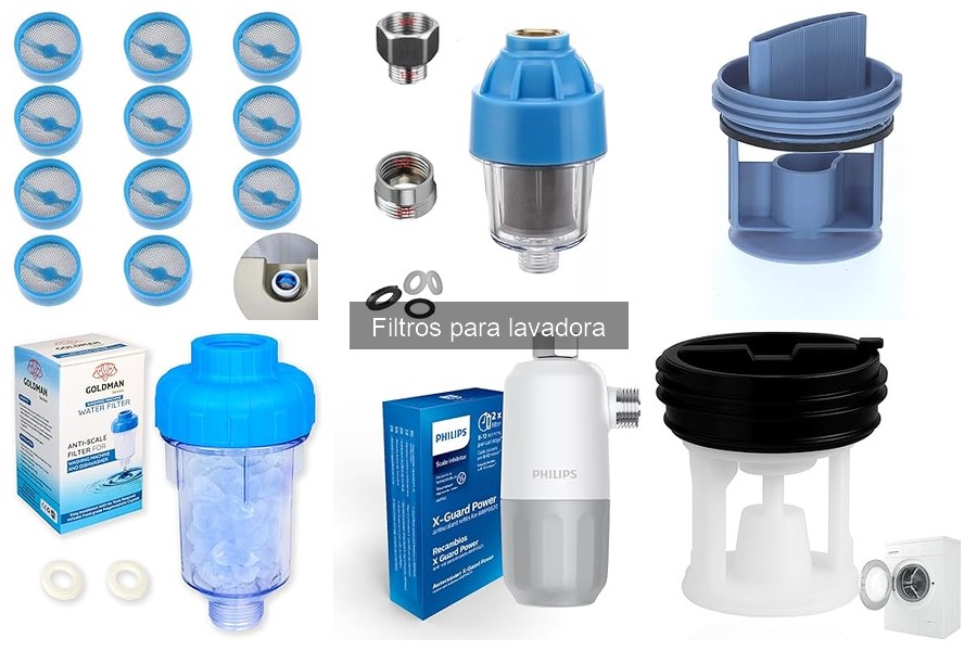 Problemas comunes con filtros de lavadora y soluciones
