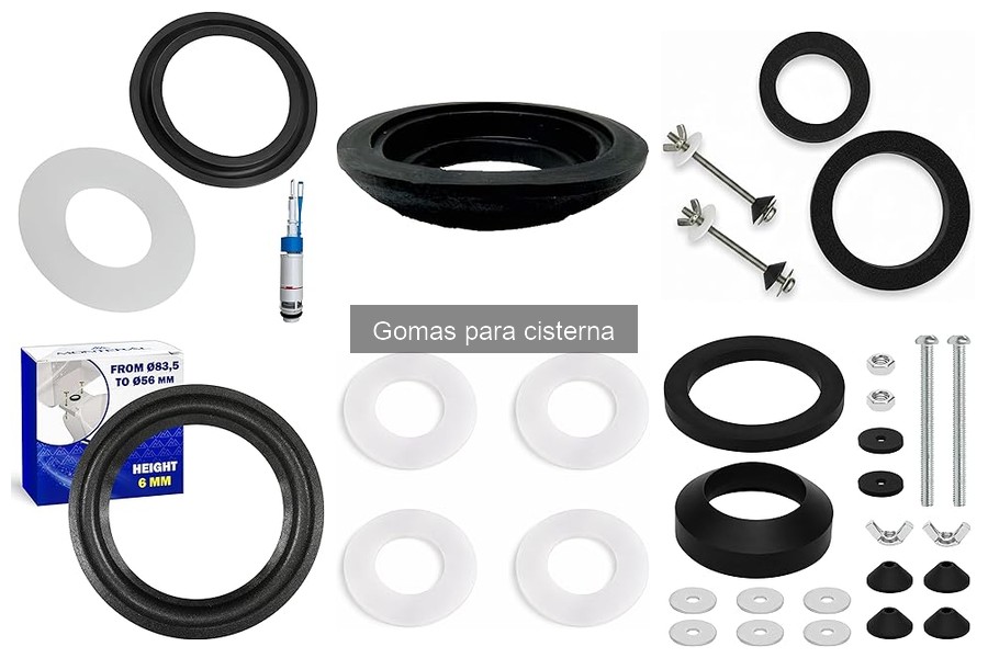 Problemas comunes con gomas de cisterna y soluciones