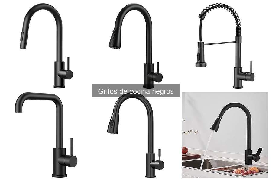 Problemas comunes con grifos de cocina negros y soluciones