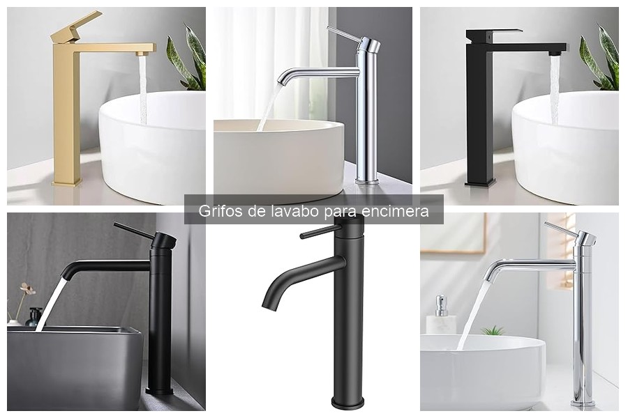 Problemas comunes con grifos de lavabo para encimera