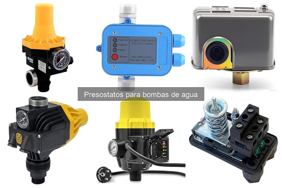 Problemas comunes con presostatos para bombas de agua