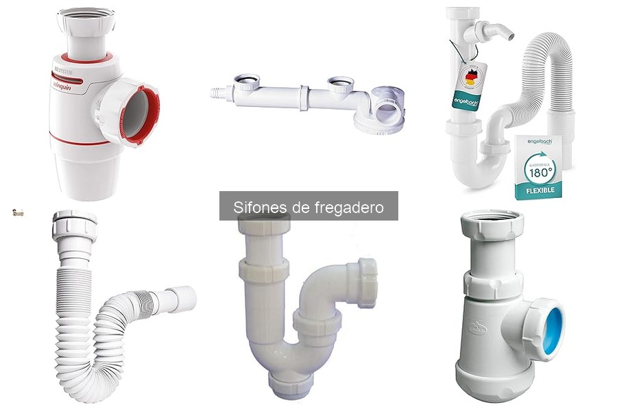 Problemas comunes con sifones de fregadero y sus soluciones