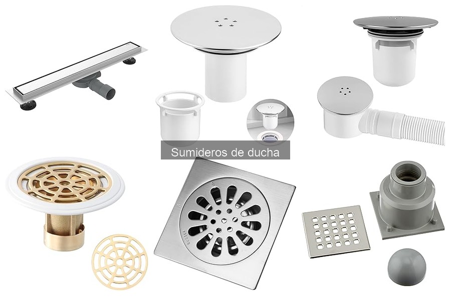 Problemas comunes con sumideros de ducha y soluciones efectivas
