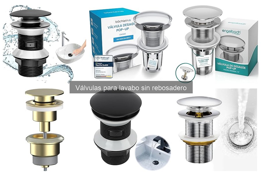 Problemas comunes con válvulas para lavabo sin rebosadero