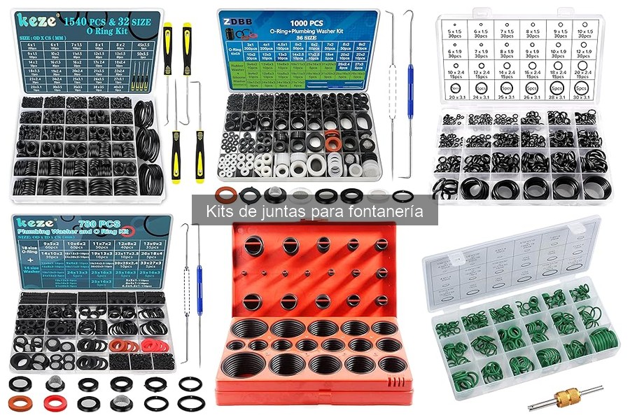 Problemas comunes de kits de juntas para fontanería y sus soluciones