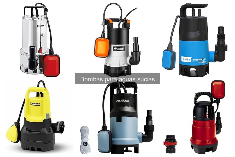 Problemas comunes en bombas para aguas sucias y soluciones