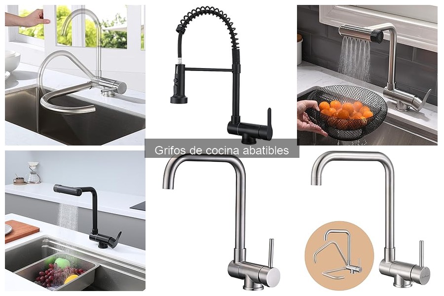 Problemas comunes en grifos de cocina abatibles y soluciones
