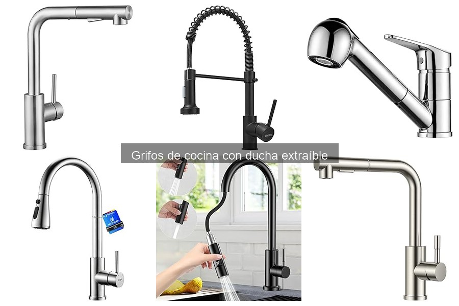 Problemas Comunes en Grifos de Cocina con Ducha Extraíble
