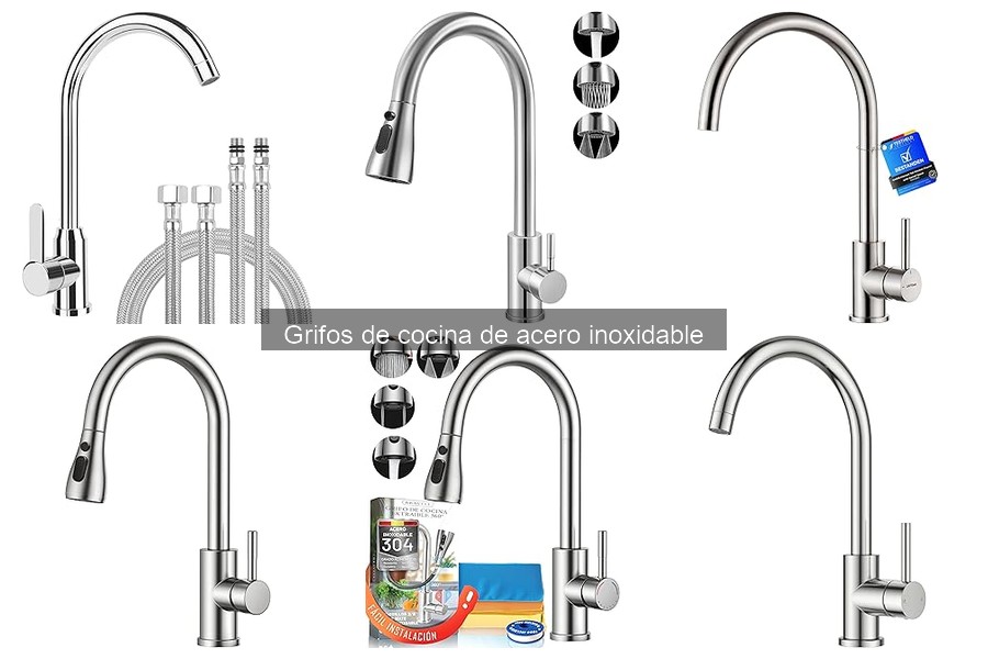 Problemas comunes en grifos de cocina de acero inoxidable