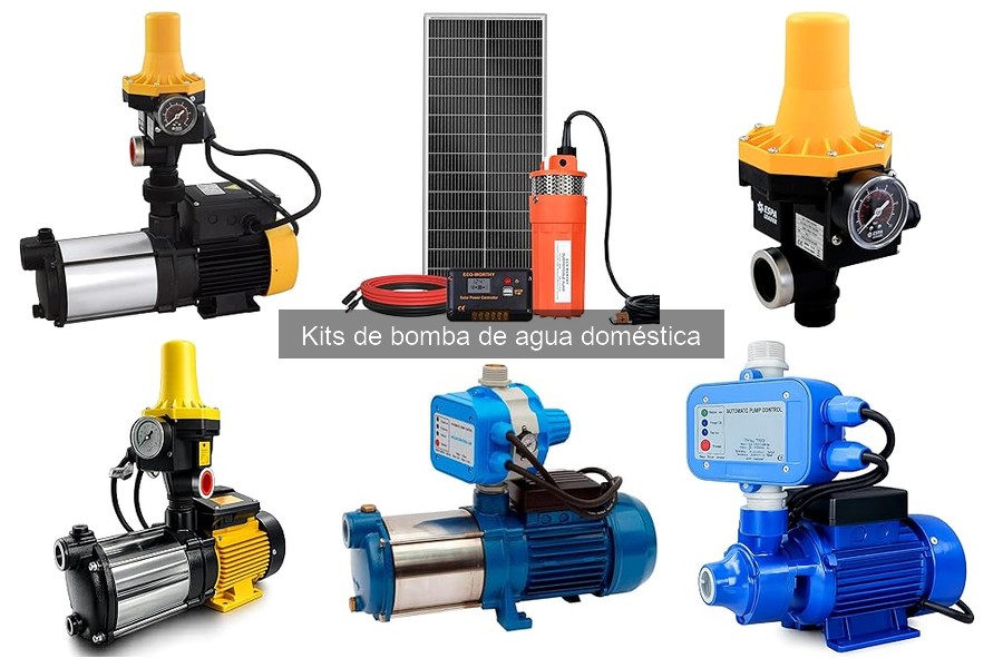 Problemas comunes en kits de bomba de agua doméstica