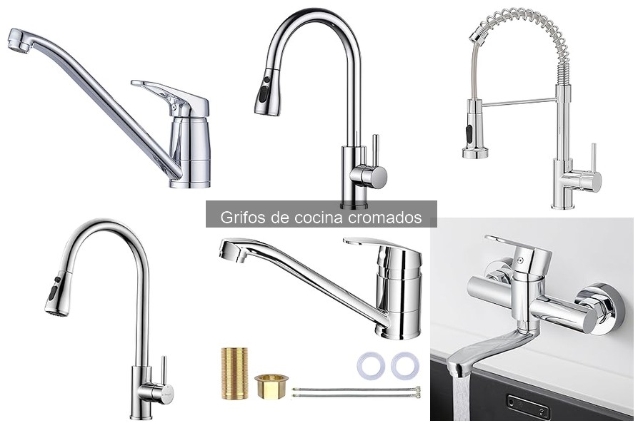 Problemas comunes y soluciones para grifos de cocina cromados