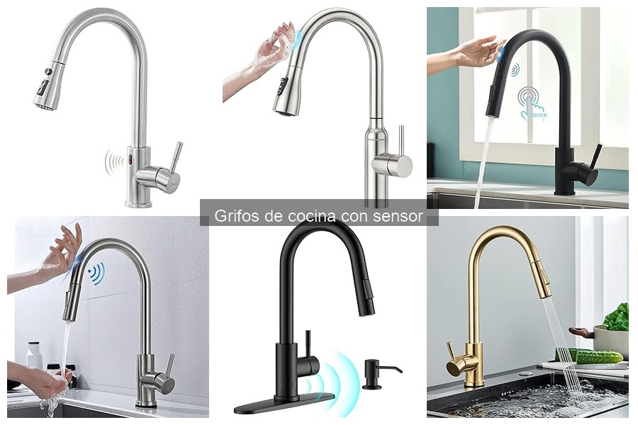 ¿Qué es un grifo de cocina con sensor? Características y ventajas