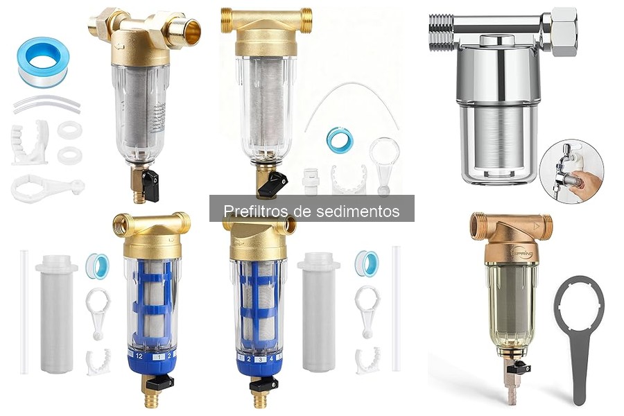¿Qué es un prefiltro de sedimentos? Funciones y beneficios