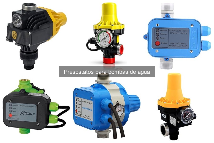 Qué es un presostato para bomba de agua y su función