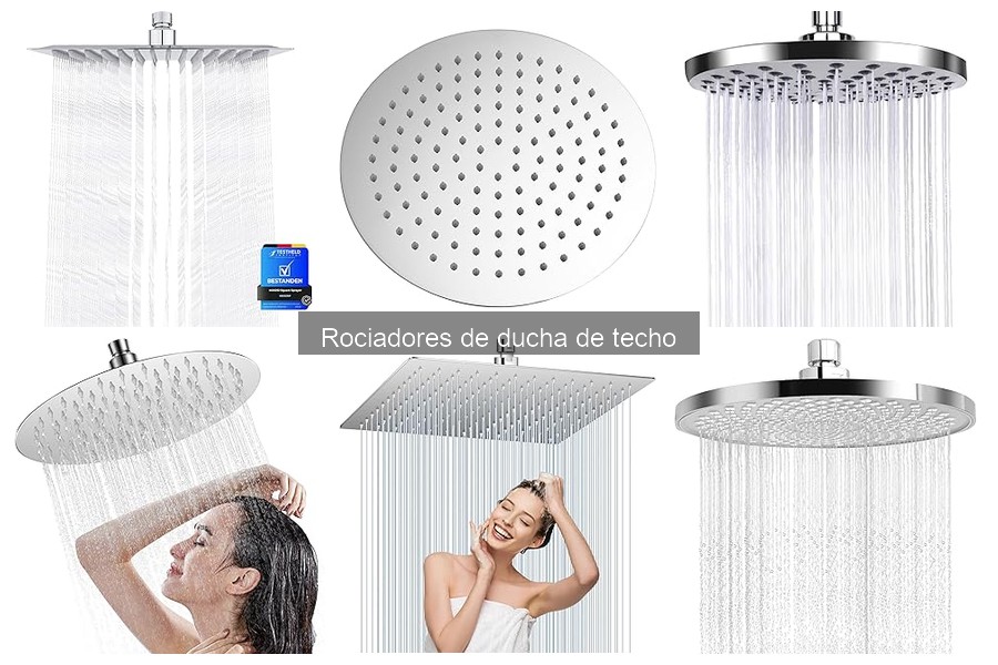 ¿Qué es un rociador de ducha de techo? Características y Funcionamiento