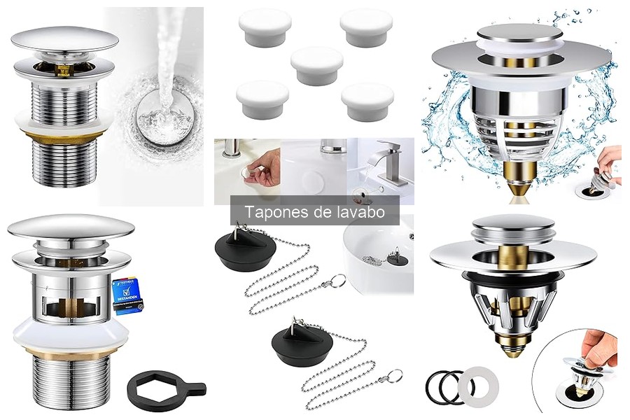 ¿Qué es un tapón de lavabo? Características y tipos