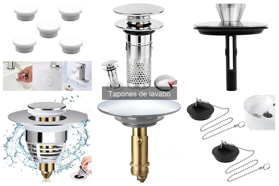 ¿Qué es un tapón de lavabo? Tipos y funciones explicados