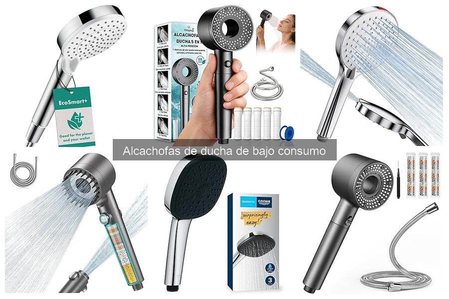 ¿Qué es una alcachofa de ducha de bajo consumo? Guía y beneficios