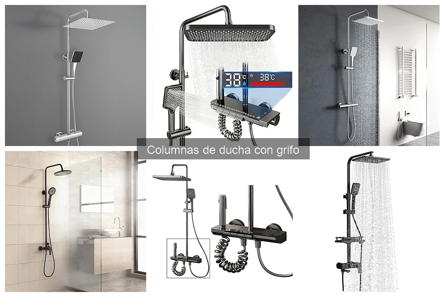 ¿Qué es una columna de ducha con grifo? Descúbrelo aquí