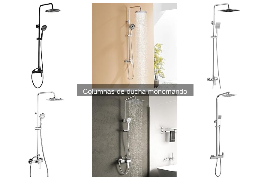 ¿Qué es una columna de ducha monomando? Beneficios y características