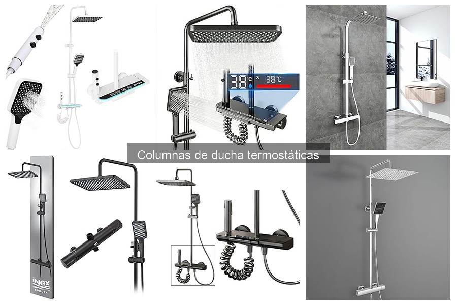 ¿Qué es una columna de ducha termostática? Descubre sus ventajas