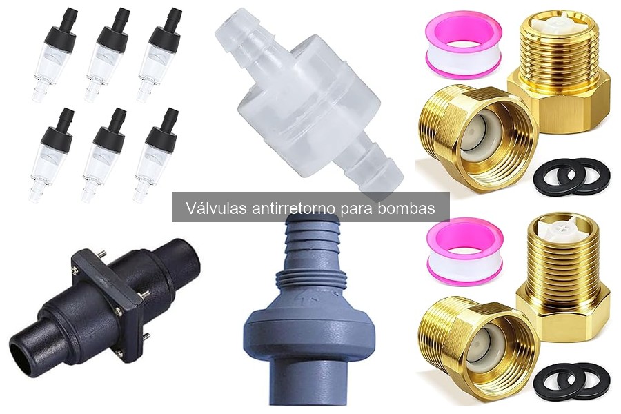¿Qué es una válvula antirretorno para bombas?