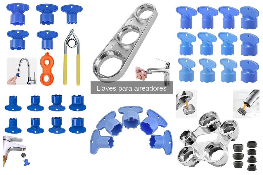 ¿Qué son las llaves para aireadores en fontanería?