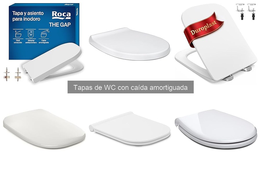 ¿Qué son las tapas de WC con caída amortiguada?