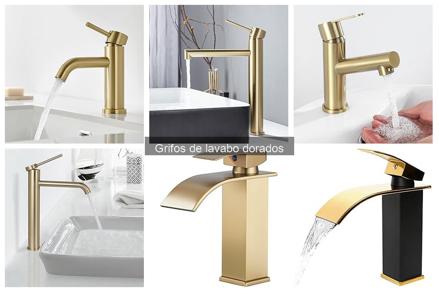 Qué son los grifos de lavabo dorados y sus beneficios