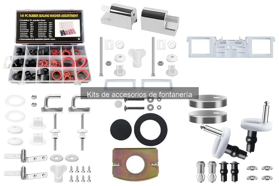 ¿Qué son los kits de accesorios de fontanería?