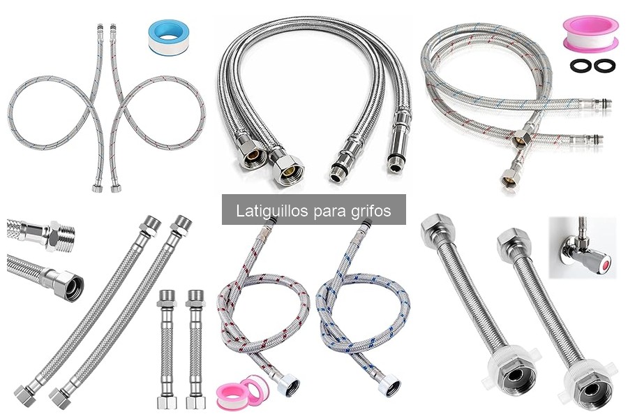 ¿Qué son los latiguillos para grifos? Función y uso