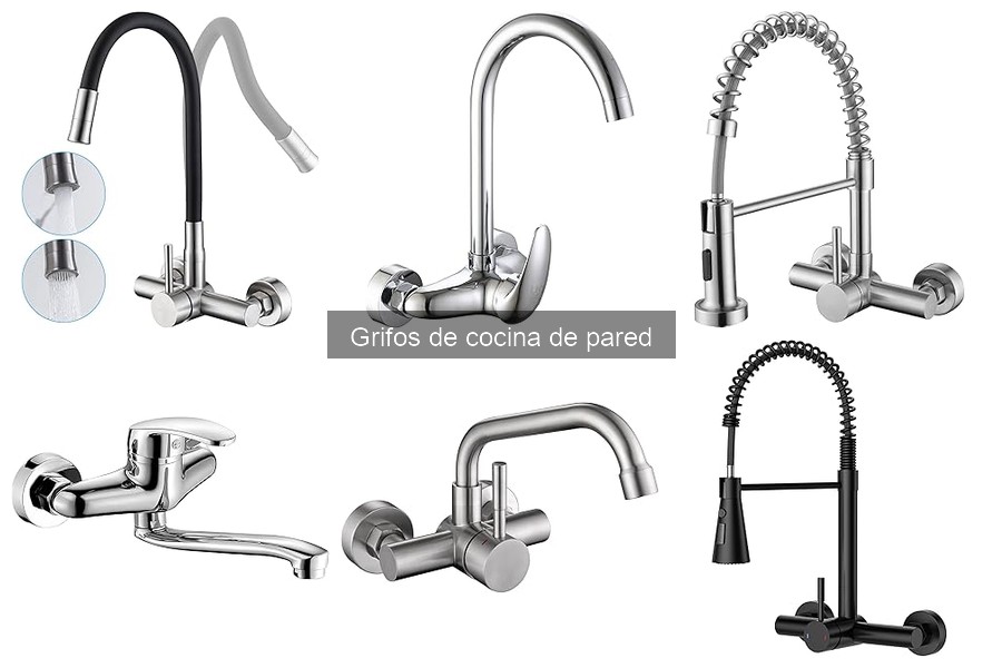 Repuestos y accesorios para grifos de cocina de pared