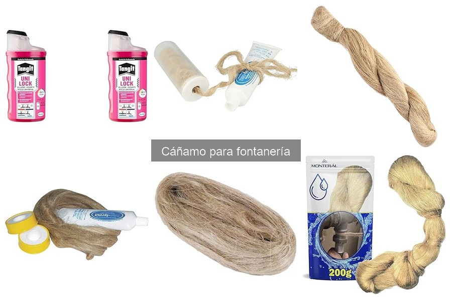 Selladores para fontanería: cáñamo vs silicona