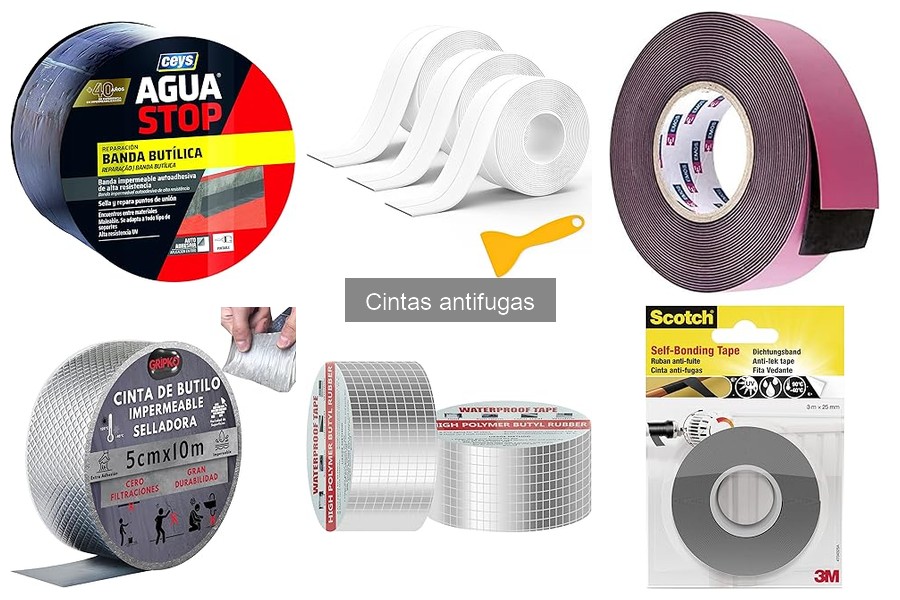 Soluciona fugas de agua fácilmente con cintas antifugas