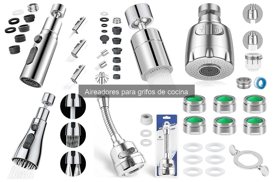 Soluciona Problemas Comunes con Aireadores de Grifos de Cocina