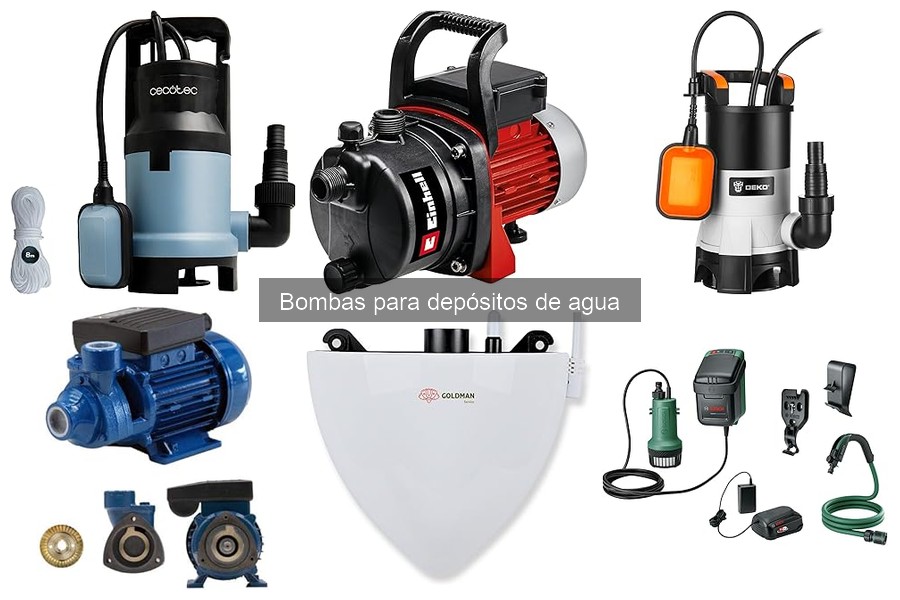 Soluciones para cuando la bomba del depósito de agua falla