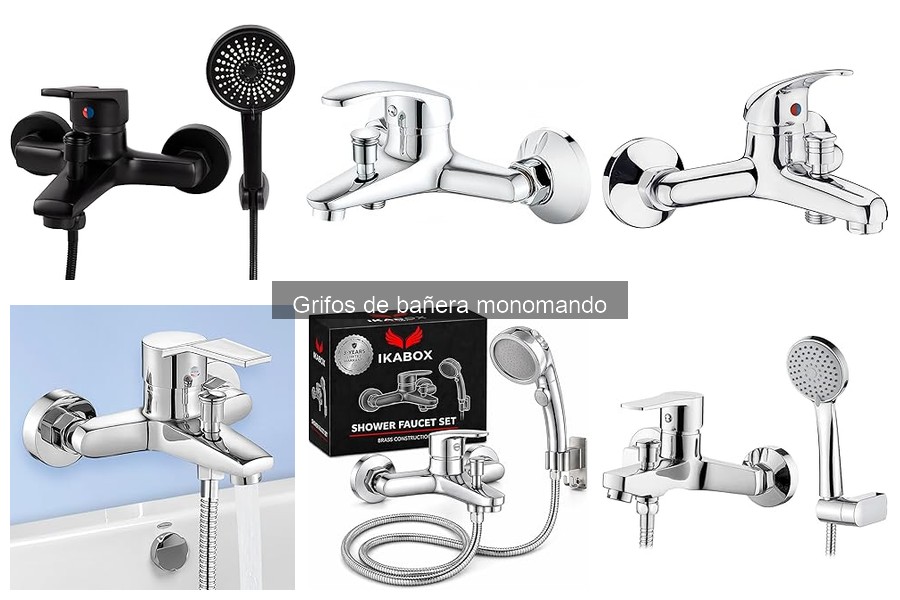 Soluciones para fugas en grifos de bañera monomando