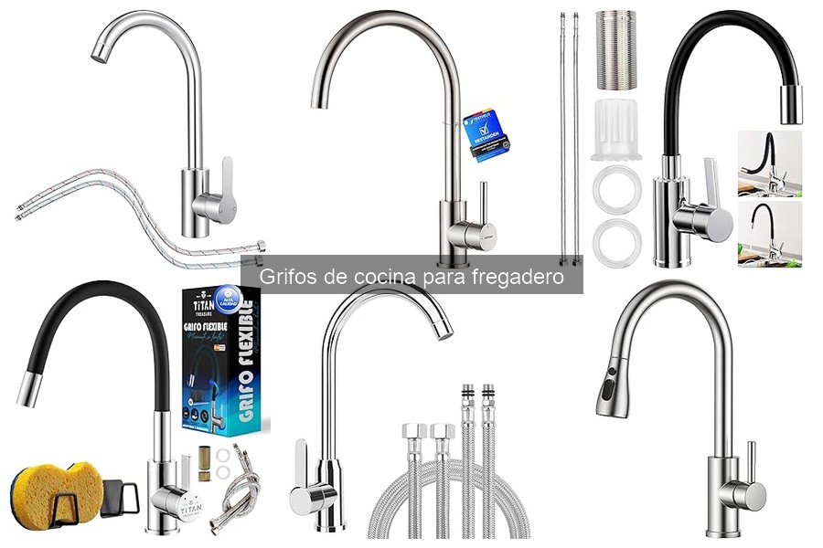 Soluciones para problemas en grifos de cocina