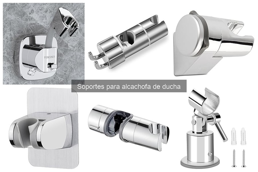 Soportes para Alcachofa de Ducha: Opciones para Espacios Pequeños
