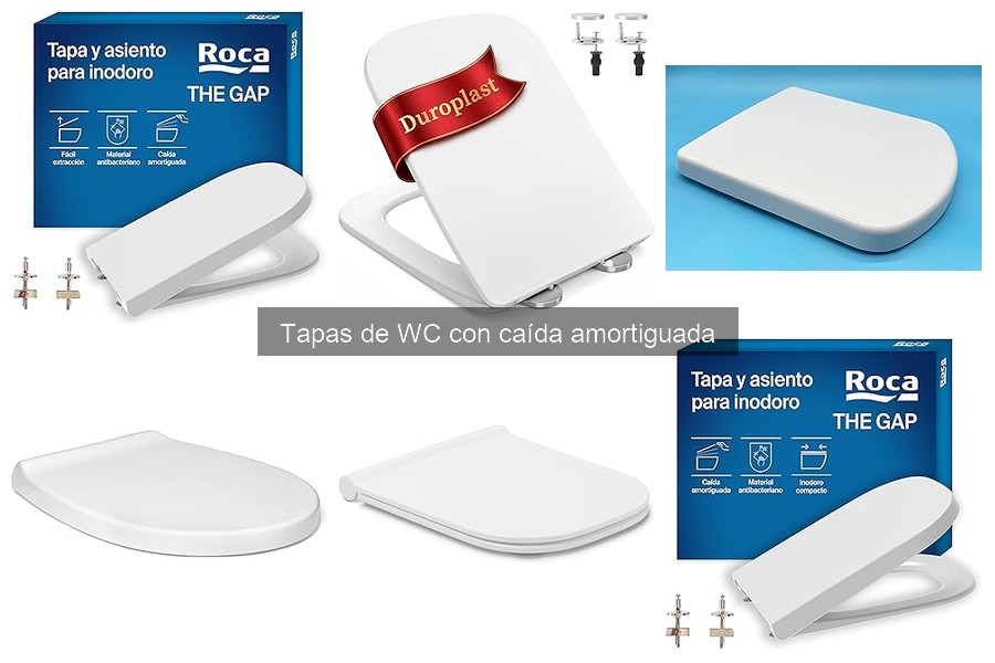 Tapas de WC con Caída Amortiguada: Menos Ruido en tu Hogar