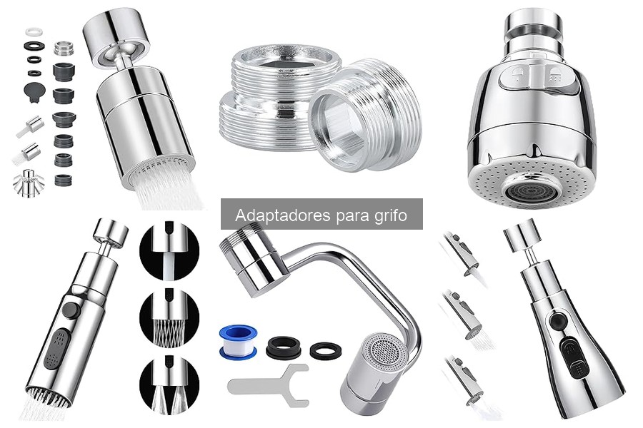 Tipos de adaptadores para grifo: guía completa
