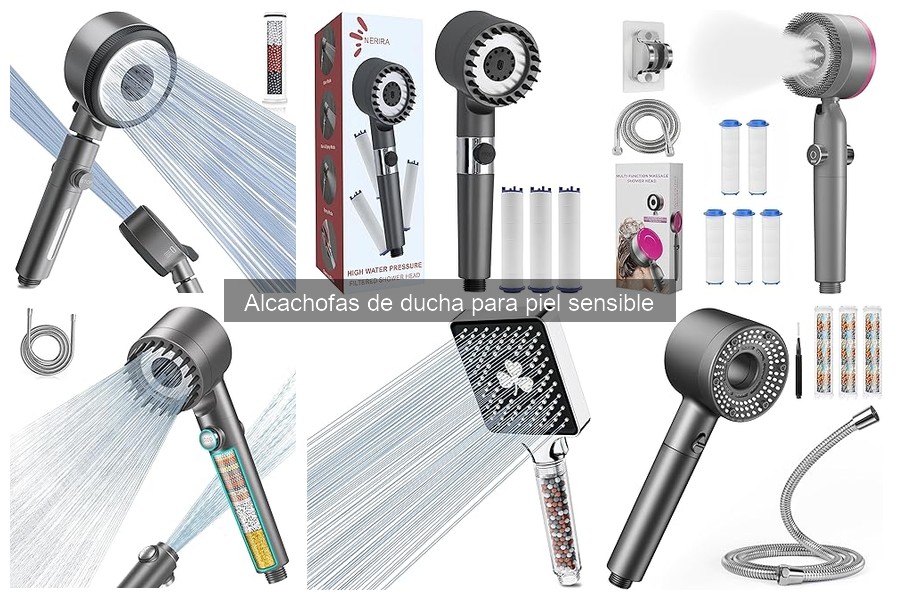 Tipos de Alcachofas de Ducha para Piel Sensible: Guía