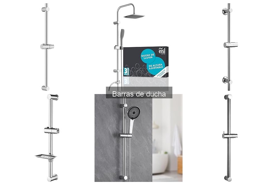 Tipos de barras de ducha: ¡Encuentra la ideal para ti!