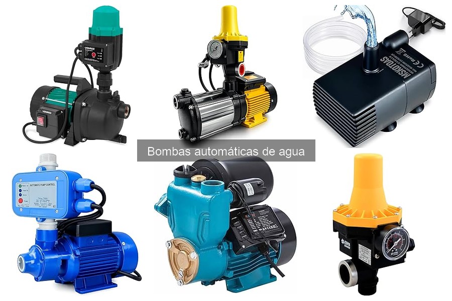 Tipos de Bombas Automáticas de Agua: Guía Completa