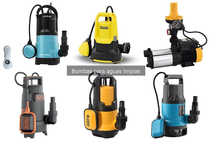 Tipos de Bombas para Aguas Limpias: Características y Usos