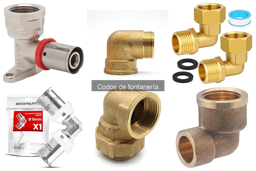 Tipos de codos de fontanería: características y aplicaciones
