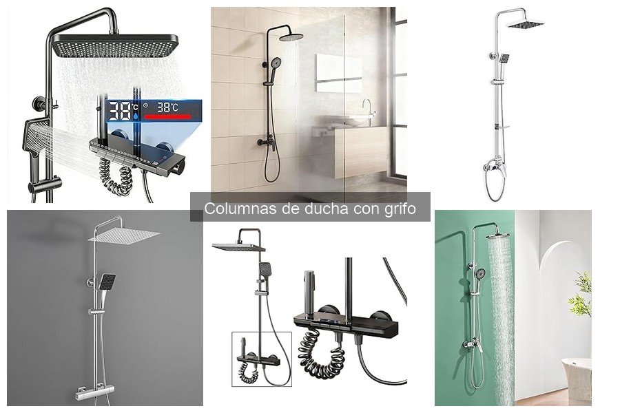 Tipos de columnas de ducha: guía completa para elegir
