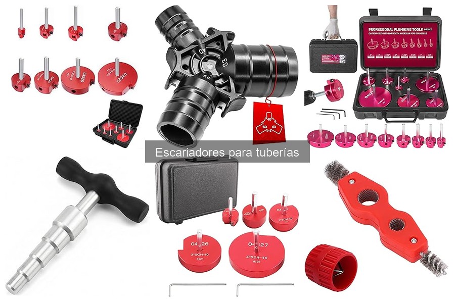 Tipos de escariadores para tuberías: manuales y eléctricos